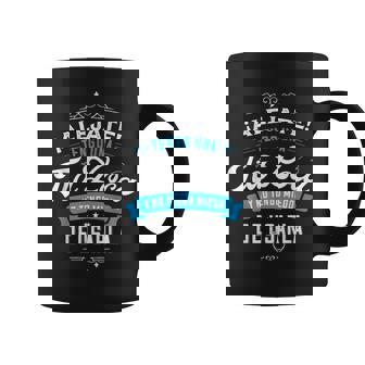 ¡Aléjate Tengo Una Tía Loca Y No Tengo Miedo De Usarla Taza de café - Regaloses