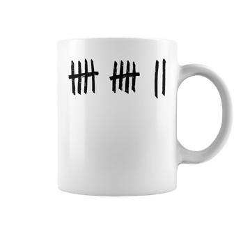 12Th Birthday Outfit 12 Years Old Tally Marks Anniversary Coffee Mug - Monsterry UK