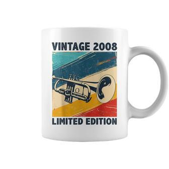 16 Years Old Vintage 2008 Trumpet Lover 16Th Birthday Coffee Mug - Monsterry