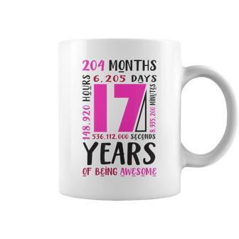 17Th Birthday Girls 17 Year Old Daughter Niece Coffee Mug - Seseable