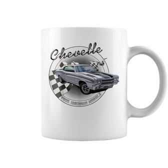1970 70 Chevelle Ss Cortez Silver Trending Chevys Muscle Car Coffee Mug - Monsterry DE