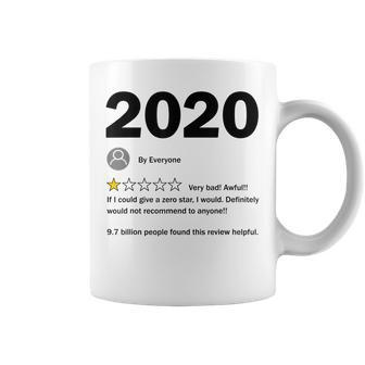 2020 Very Bad Would Not Recommend 1 Star Rating Coffee Mug | Crazezy