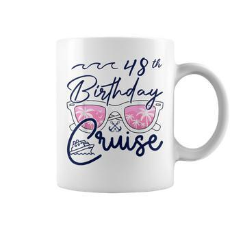 48Th Birthday Cruise Squad 2024 Matching Party Family Coffee Mug - Seseable