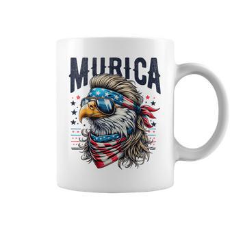 4Th Of July Patriotic Eagle July 4Th Usa Murica Coffee Mug - Monsterry CA