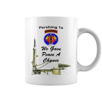 56Th Fa Pershing 1A We Gave Peace A Chance On Front Coffee Mug - Monsterry