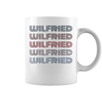 70S Vintage Personalized First Name Wilfried Coffee Mug - Monsterry CA
