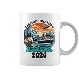 Alaska Cruise 2024 Family And Friends Matching Group Trip Coffee Mug - Monsterry DE