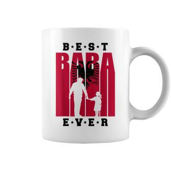 Albania Baba With Daughter Albanian Dad Of A Girl Shqiptar Coffee Mug - Monsterry UK