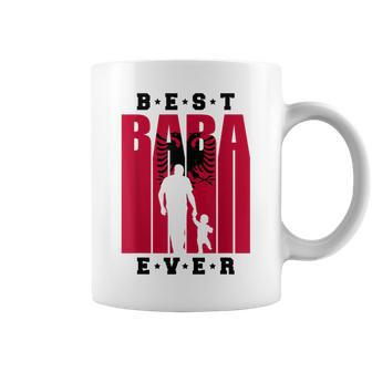 Albania Baba Of Newborn Albanian Dad With Baby Shqiptar Coffee Mug - Monsterry AU