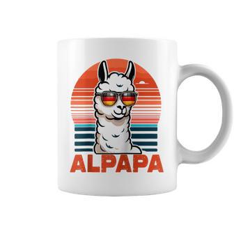 Alpapaatertag Bester Papa Alpaka Retro Alpapa Raglan Tassen - Geschenkecke