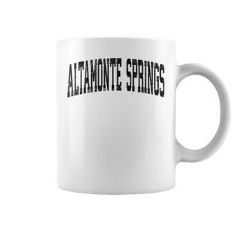 Altamonte Springs Florida Fl Vintage Athletic Sports Black D Coffee Mug - Monsterry UK