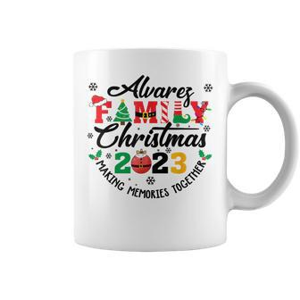 Alvarez Family Name Christmas Matching Surname Xmas Coffee Mug - Seseable