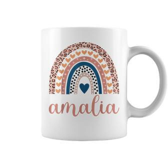 Amalia Amalia Name Birthday Coffee Mug - Seseable