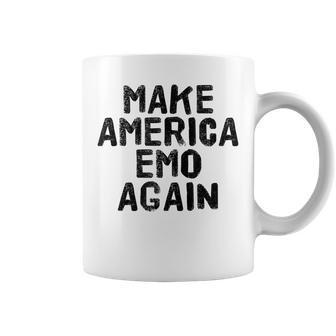 Make America Emo Again Goth Us Idea Coffee Mug - Monsterry DE
