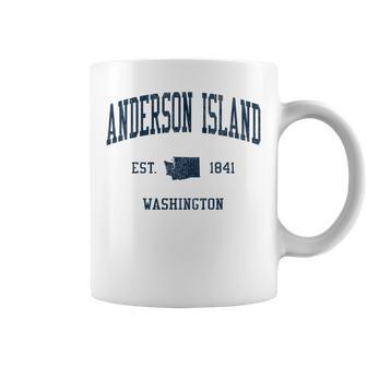 Anderson Island Wa Vintage Athletic Sports Jsn1 Coffee Mug - Monsterry