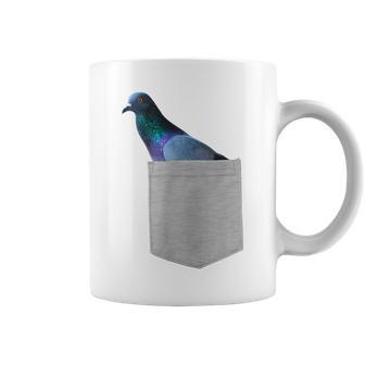 Animal In Your Pocket Pigeon Coffee Mug - Monsterry AU