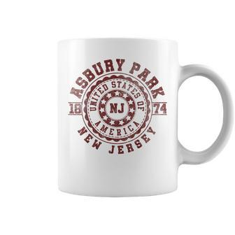 Asbury Park Nj New Jersey Vintage City Apparels Coffee Mug - Thegiftio UK