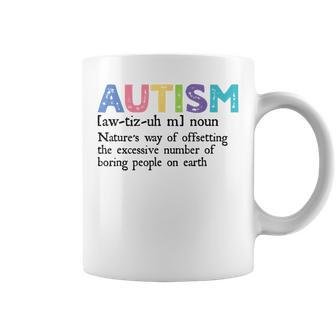 Autism Definition Autism Awareness Acceptance Coffee Mug - Seseable