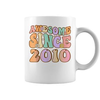 Awesome Since 2010 14 Year Old 14Th Birthday For Girls Coffee Mug - Monsterry DE