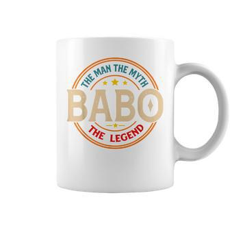 Babo The Legend The Man Babo Fathers Day Coffee Mug - Monsterry DE