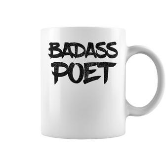 Badass Poet Poetry Slam Literature Writer Coffee Mug - Monsterry DE