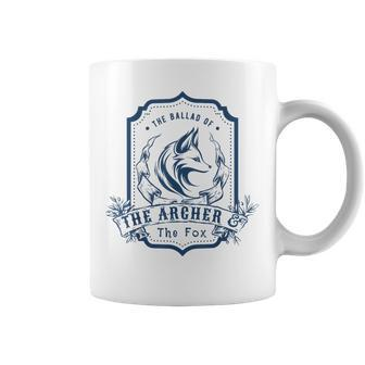 The Ballad Of The Archer And The Fox Bookish Romantasy Retro Coffee Mug - Monsterry UK