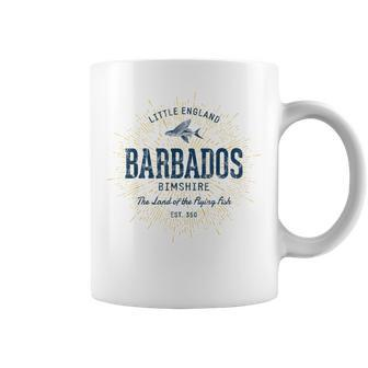 Barbados Retro Style Vintage Barbados Coffee Mug - Monsterry CA