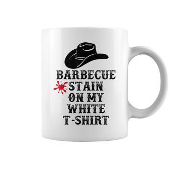 Barbecue Stain On My White Country Western Women Coffee Mug - Seseable