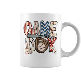 Baseball Nana Leopard Game Day Baseball Lover Coffee Mug - Monsterry DE