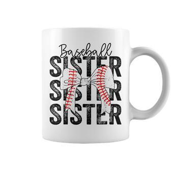 Baseball Sister Baseball Life Softball Life Girl Women Coffee Mug - Monsterry UK