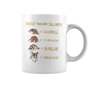 Basset Hound Security Costume For Clothing Coffee Mug - Monsterry
