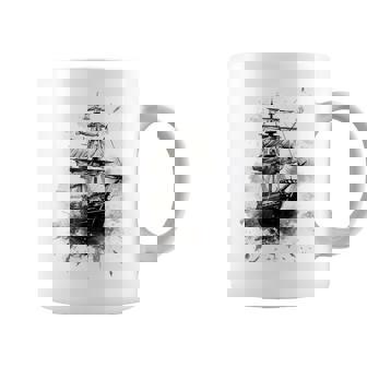 Bateau Pirate Bateau Bateau Bateau De Pirate Peint À La Main Tasse - Cadeauxyz