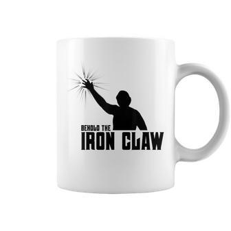 Behold The Iron Claw Famous Pro Wrestling Move Coffee Mug - Monsterry DE