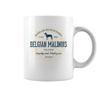 Belgian Malinois Vintage Belgian Shepherd Malinois Tassen - Seseable
