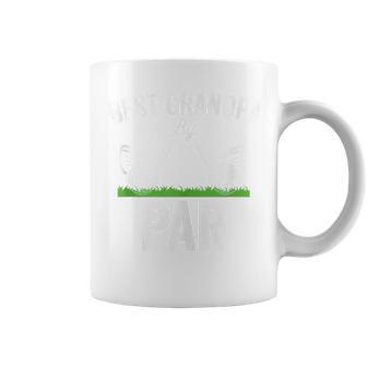 Best Grandpa By Par Father's Day Golf Grandad Golfing Coffee Mug - Seseable