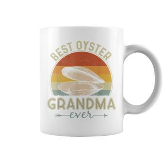 Best Oyster Grandma Ever Retro Mother's Day Coffee Mug - Monsterry DE