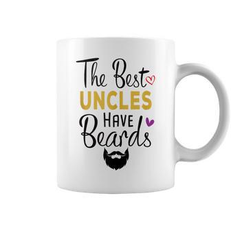 The Best Uncles Have Beards Bearded Uncle Father's Day Coffee Mug - Thegiftio UK