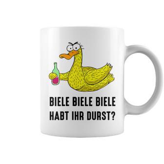 Biele Biele Biele Habt Ihr Durst X Ente Escaliert Eh Wein Tassen - Seseable