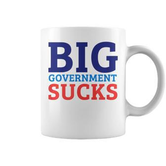Big Government Sucks T Coffee Mug - Monsterry