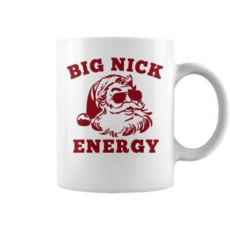 Big Nick Energy Santa Christmas Vintage Coffee Mug - Thegiftio UK