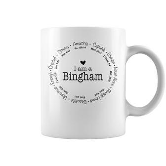 Bingham Family Name Mom Name Coffee Mug - Monsterry CA