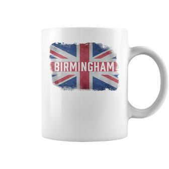 Birmingham United Kingdom British Flag Vintage Uk Souvenir Coffee Mug - Monsterry AU