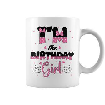 Im The Birthday Girl Mouse Family Matching Coffee Mug - Monsterry UK