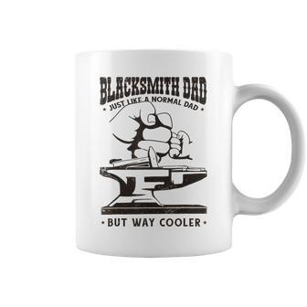 Blacksmith Dad Cool Anvil Blacksmith Father Coffee Mug - Monsterry DE