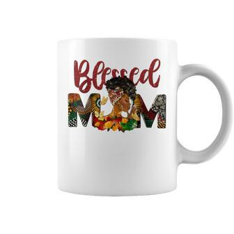 Blessed Mom Africa Black Woman Junenth Mother's Day Coffee Mug - Thegiftio UK