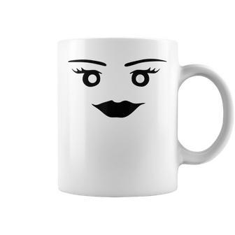 Block Brick Smile Face Minifigure Mom Master Builder Family Coffee Mug - Thegiftio UK