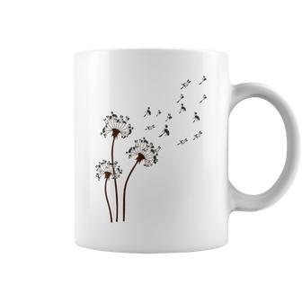 Border Collie Dandelion Loves Dog For Mother's Day Dog Mama Coffee Mug - Monsterry