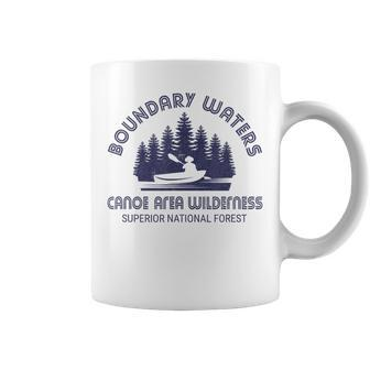 Boundary Waters Canoe Area Distressed Minnesota Bwca Coffee Mug - Monsterry CA