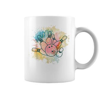 Bowler N Girl Bowling Ball Bowling Coffee Mug - Monsterry DE