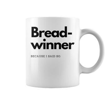 Breadwinner Independent Female Boss Entrepreneur Coffee Mug | Crazezy UK